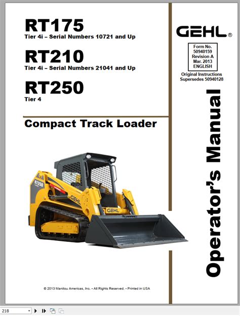 Gehl compact track loader service repair manual. - Graphtec cutting pro fc5100 130 handbuch.